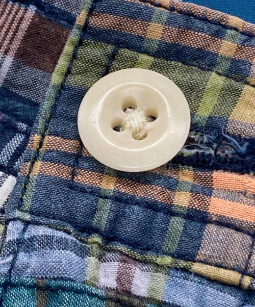 POLO RALPH LAUREN（ポロ・ラルフローレン）POLO RALPH LAUREN (ポロ・ラルフローレン) チェックカーゴショーツ マルチカラー サイズ:-の古着・服飾アイテム