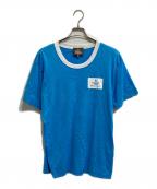 Vivienne Westwoodヴィヴィアンウエストウッド）の古着「オーヴプリントTシャツ」｜ブルー