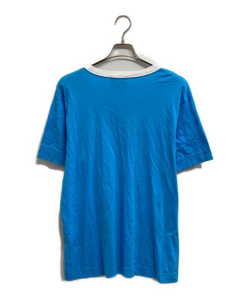 Vivienne Westwood（ヴィヴィアンウエストウッド）Vivienne Westwood (ヴィヴィアンウエストウッド) オーヴプリントTシャツ ブルー サイズ:46の古着・服飾アイテム