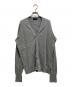 JOHN SMEDLEY（ジョンスメドレー）の古着「CONNAUGHT VN CARDIGAN LS TBC EASY FIT」｜グレー