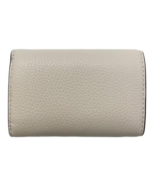 COACH（コーチ）COACH (コーチ) 三つ折り財布 MN TRI WLLT アイボリーの古着・服飾アイテム