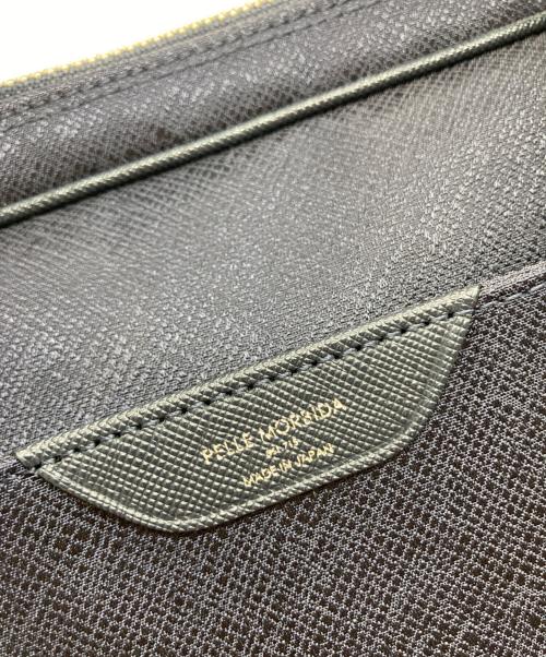 PELLE MORBIDA（ペッレモルビダ）PELLE MORBIDA (ペッレモルビダ) 2way 1ルーム ブリーフケース ネイビーの古着・服飾アイテム