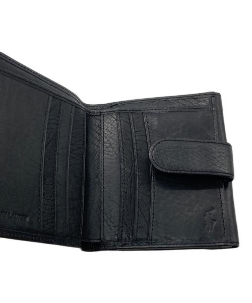 RALPH LAUREN（ラルフローレン）RALPH LAUREN (ラルフローレン) 2つ折り財布 ブラックの古着・服飾アイテム