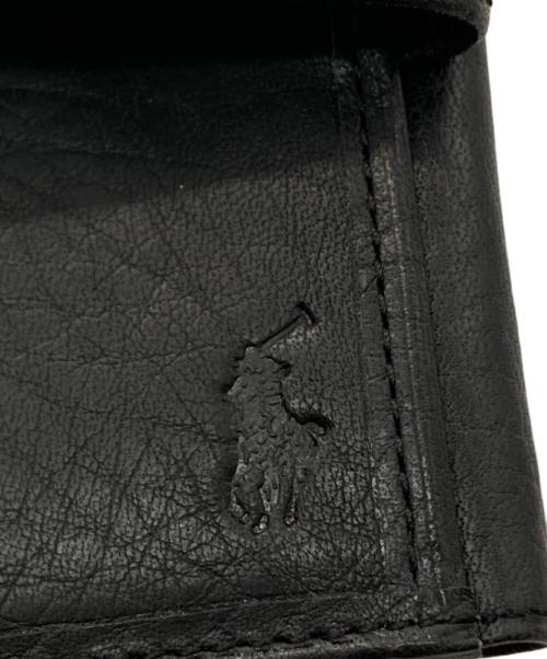 RALPH LAUREN（ラルフローレン）RALPH LAUREN (ラルフローレン) 2つ折り財布 ブラックの古着・服飾アイテム