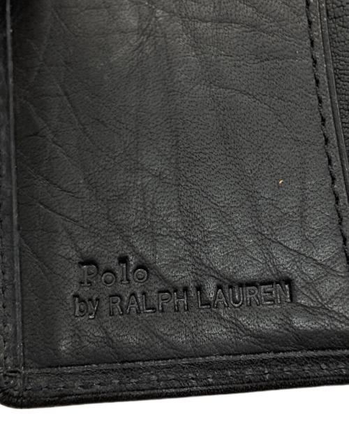 RALPH LAUREN（ラルフローレン）RALPH LAUREN (ラルフローレン) 2つ折り財布 ブラックの古着・服飾アイテム