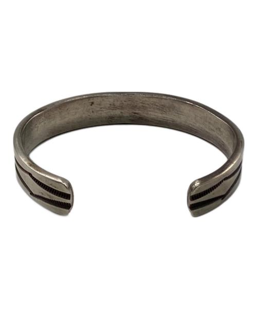 -（-）- (-) シルバーバングル シルバーの古着・服飾アイテム