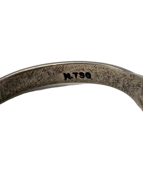 Nellie Tso（ネリー・ツォ）Nellie Tso (ネリー・ツォ) スタンプワークシルバーバングル シルバーの古着・服飾アイテム