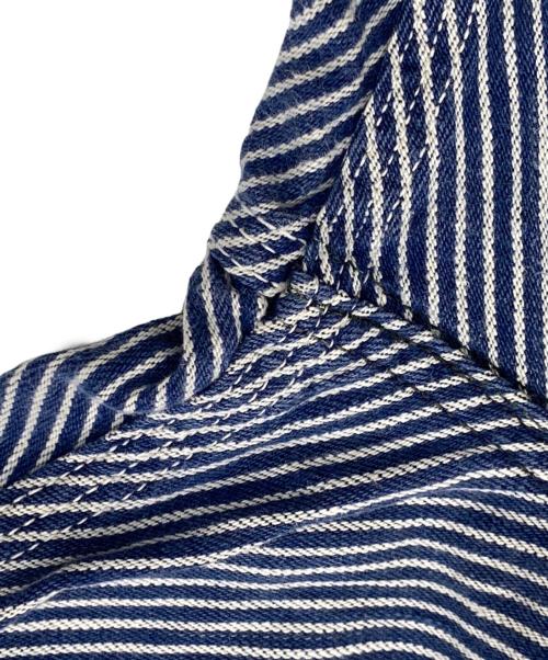 RUGGED（ラギッド）RUGGED (ラギッド) 60s?70sオーバーオール ホワイト×ネイビー サイズ:-の古着・服飾アイテム