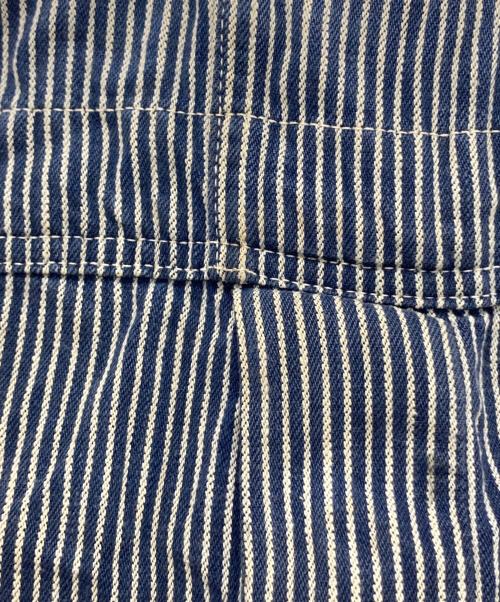 RUGGED（ラギッド）RUGGED (ラギッド) 60s?70sオーバーオール ホワイト×ネイビー サイズ:-の古着・服飾アイテム