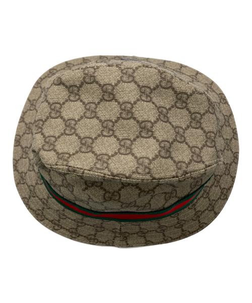 GUCCI（グッチ）GUCCI (グッチ) GGスプリームハット ベージュの古着・服飾アイテム