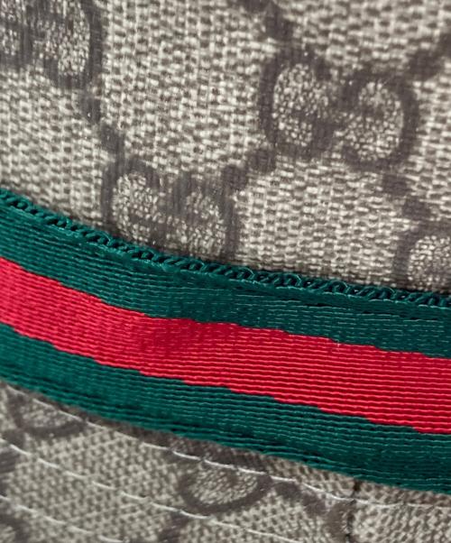 GUCCI（グッチ）GUCCI (グッチ) GGスプリームハット ベージュの古着・服飾アイテム