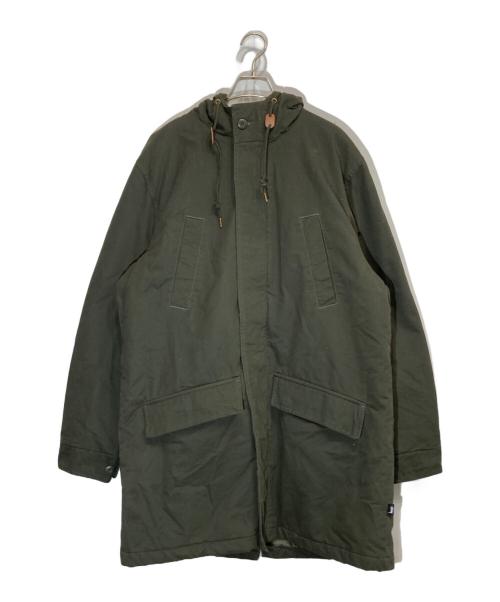 stussy（ステューシー）stussy (ステューシー) Military Parka グリーン サイズ:Lの古着・服飾アイテム
