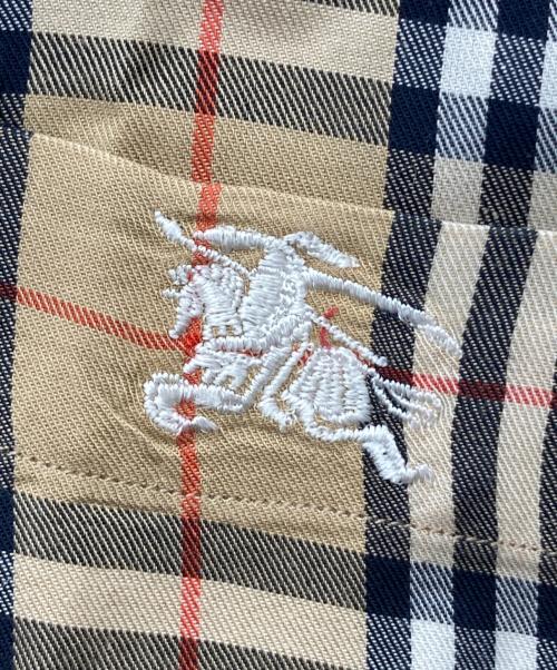 Burberry's（バーバリーズ）Burberry's (バーバリーズ) 7分袖ノバチェックシャツ ベージュ サイズ:Ｓの古着・服飾アイテム