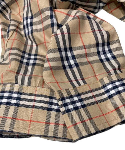 Burberry's（バーバリーズ）Burberry's (バーバリーズ) 7分袖ノバチェックシャツ ベージュ サイズ:Ｓの古着・服飾アイテム