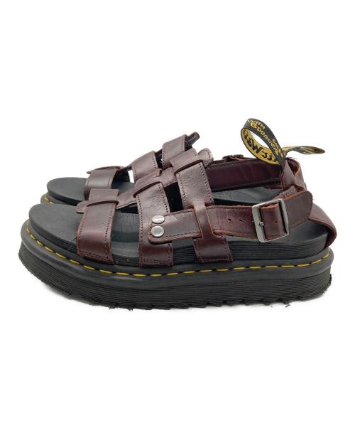 Dr.Martens（ドクターマーチン）Dr.Martens (ドクターマーチン) TERRYサンダル ブラウン サイズ:25cmの古着・服飾アイテム