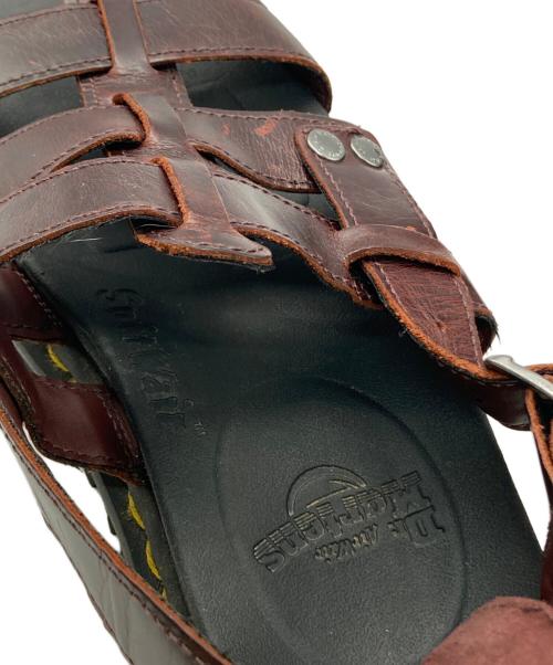 Dr.Martens（ドクターマーチン）Dr.Martens (ドクターマーチン) TERRYサンダル ブラウン サイズ:25cmの古着・服飾アイテム