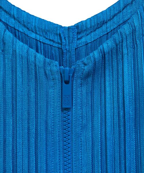 PLEATS PLEASE（プリーツプリーズ）PLEATS PLEASE (プリーツプリーズ) FLUFFY BASICS プリーツオールインワン ブルー サイズ:1の古着・服飾アイテム
