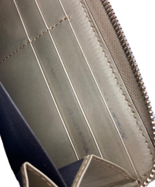 GUCCI（グッチ）GUCCI (グッチ) ラウンドファスナー財布 ゴールドの古着・服飾アイテム