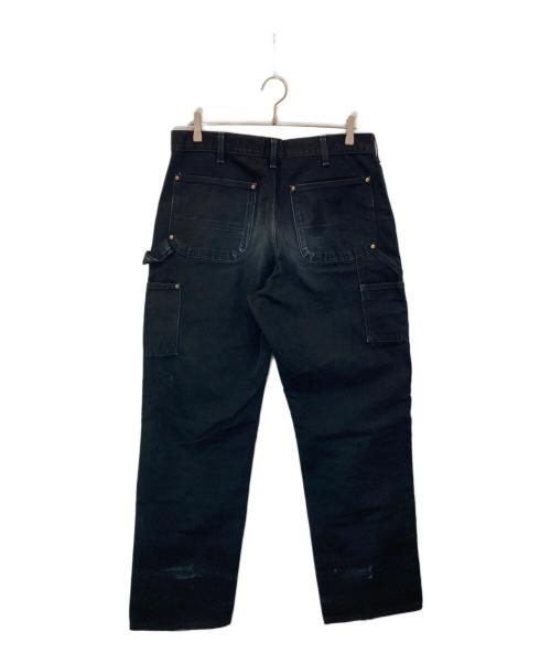 CarHartt（カーハート）CarHartt (カーハート) ボロダブルニーパンツ ブラック サイズ:W34の古着・服飾アイテム