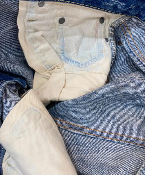 Hysteric Glamour（ヒステリックグラマー）Hysteric Glamour (ヒステリックグラマー) ダメージ加工フレアデニムパンツ インディゴ サイズ:SIZE 28の古着・服飾アイテム