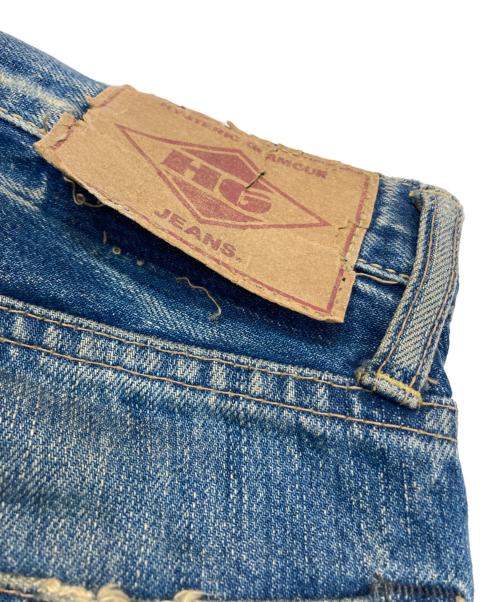 Hysteric Glamour（ヒステリックグラマー）Hysteric Glamour (ヒステリックグラマー) ダメージ加工フレアデニムパンツ インディゴ サイズ:SIZE 28の古着・服飾アイテム