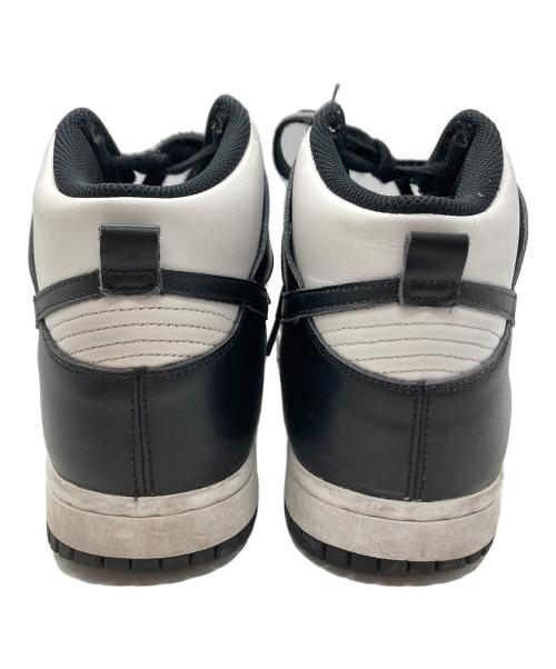 NIKE（ナイキ）NIKE (ナイキ) Women's Dunk High ホワイト×ブラック サイズ:27の古着・服飾アイテム