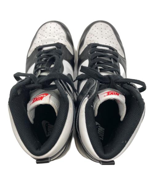 NIKE（ナイキ）NIKE (ナイキ) Women's Dunk High ホワイト×ブラック サイズ:27の古着・服飾アイテム