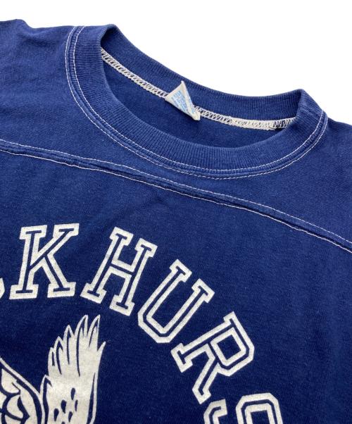 Champion（チャンピオン）Champion (チャンピオン) ヴィンテージフットボールT ネイビー サイズ:SIZE Mの古着・服飾アイテム