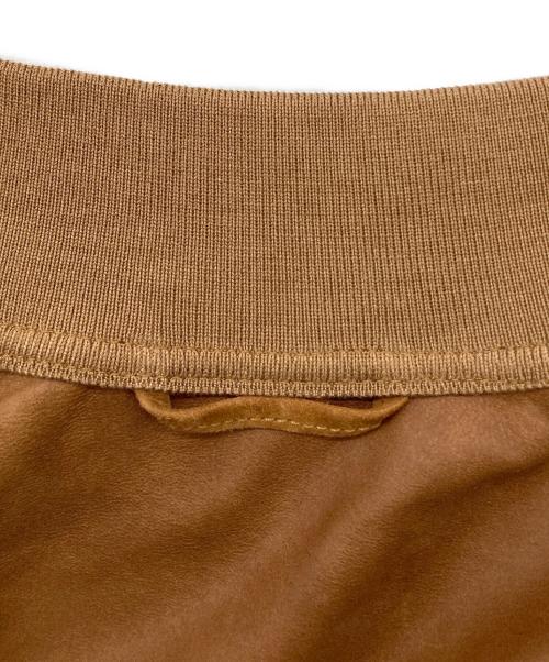 VALSTAR（ヴァルスター）VALSTAR (ヴァルスター) VALSTARINO ゴートスウェードブルゾン ブラウン サイズ:48の古着・服飾アイテム