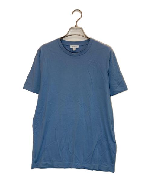 SUNSPEL（サンスペル）SUNSPEL (サンスペル) リヴィエラ（ミッドウェイト） Tシャツ ブルー サイズ:Ⅿの古着・服飾アイテム