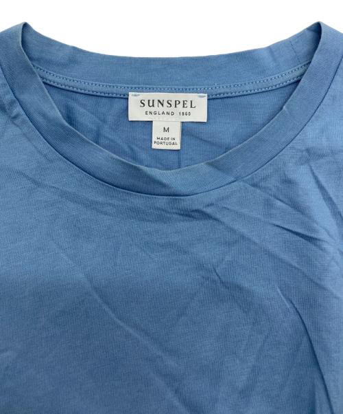 SUNSPEL（サンスペル）SUNSPEL (サンスペル) リヴィエラ（ミッドウェイト） Tシャツ ブルー サイズ:Ⅿの古着・服飾アイテム