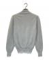 GRAN SASSO (グランサッソ) 12ゲージソフトコットンスタンドカラーニットブルゾン グレー サイズ:46：17000円