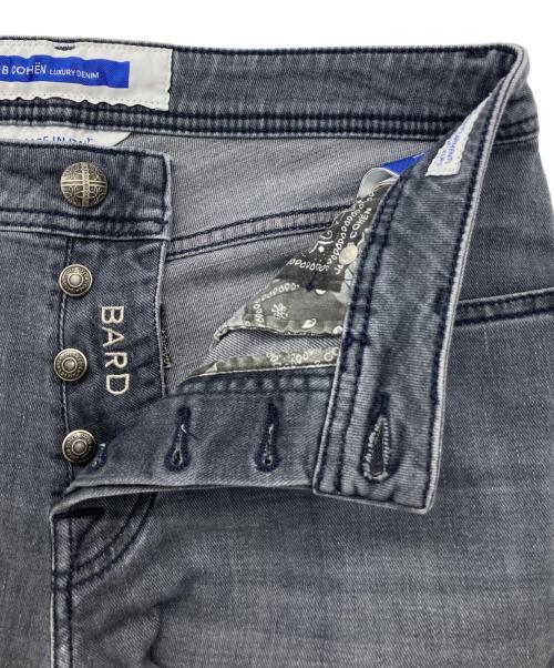 JACOB COHEN（ヤコブコーエン）JACOB COHEN (ヤコブコーエン) BARD デニムパンツ ネイビー×グレー サイズ:31の古着・服飾アイテム