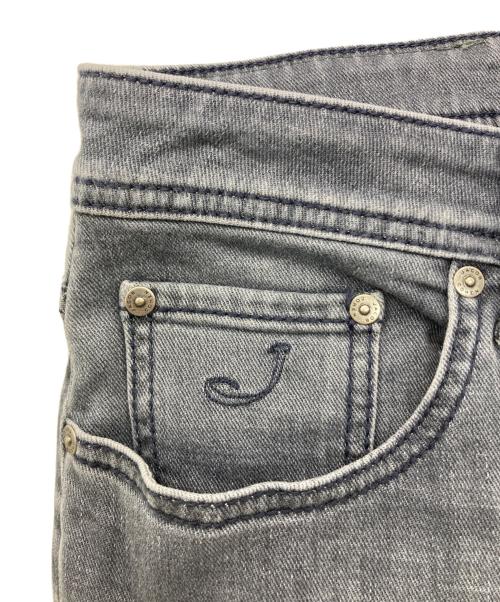 JACOB COHEN（ヤコブコーエン）JACOB COHEN (ヤコブコーエン) BARD デニムパンツ ネイビー×グレー サイズ:31の古着・服飾アイテム