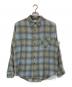 RHC Ron Herman（アールエイチシー ロンハーマン）の古着「リネンオンブレチェックシャツ」｜ブルー