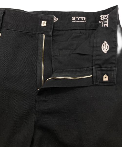 Dickies（ディッキーズ）Dickies (ディッキーズ) s'yte (サイト) ワークパンツ ブラック サイズ:2の古着・服飾アイテム