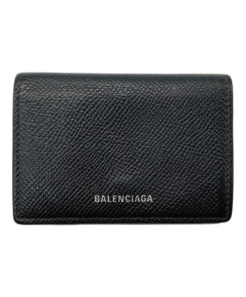 BALENCIAGA（バレンシアガ）BALENCIAGA (バレンシアガ) コンパクトウォレット ブラックの古着・服飾アイテム
