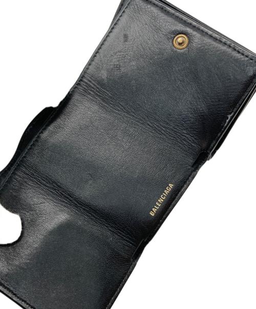 BALENCIAGA（バレンシアガ）BALENCIAGA (バレンシアガ) コンパクトウォレット ブラックの古着・服飾アイテム