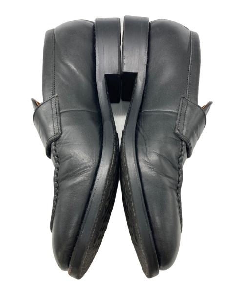 brother bridge（ブラザーブリッジ）BROTHER BRIDGE (ブラザーブリッジ) コインローファー/HARRY ブラック サイズ:8の古着・服飾アイテム