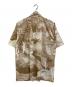 GrowthRing & Supply (グロースリング&サプライ) DOWNHILL TIGER & DRAGON  OVERPRINT SHIRT ベージュ：10000円