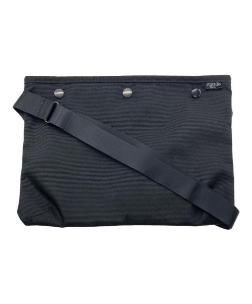 PORTER（ポーター）PORTER (ポーター) コッピ ショルダーバッグ ブラックの古着・服飾アイテム