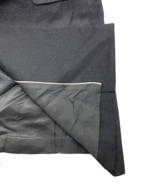 ck Calvin Klein（シーケーカルバンクライン）ck Calvin Klein (シーケーカルバンクライン) カシミヤチェスターコート ブラック サイズ:Mの古着・服飾アイテム