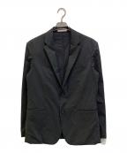 ck Calvin Kleinシーケーカルバンクライン）の古着「ストライプテーラードジャケット」｜チャコールグレー