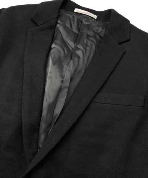 ck Calvin Klein（シーケーカルバンクライン）ck Calvin Klein (シーケーカルバンクライン) ウール混セットアップ ブラック サイズ:ジャケット：38/パンツ：32の古着・服飾アイテム