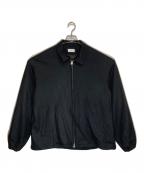 UNDECORATEDアンデコレイテッド）の古着「Wool Knit Smooth Zip Jacket」｜ネイビー