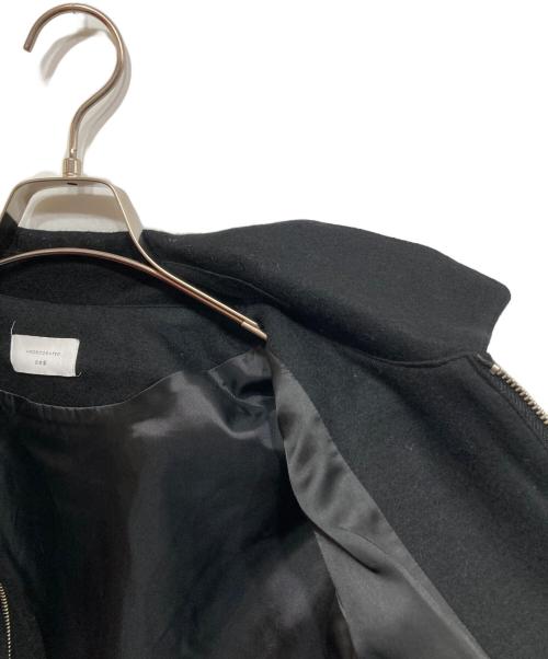 UNDECORATED（アンデコレイテッド）UNDECORATED (アンデコレイテッド) Wool Knit Smooth Zip Jacket ネイビー サイズ:2の古着・服飾アイテム