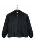 UNDECORATED（アンデコレイテッド）の古着「Wool Knit Smooth Zip Jacket」｜ネイビー