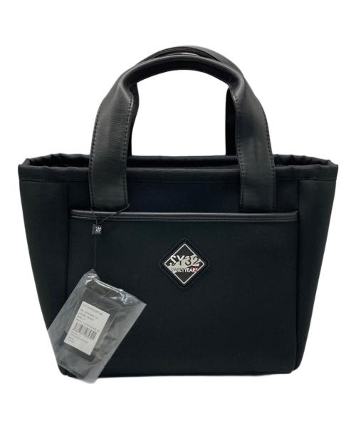 sy32 by sweet years（エスワイサーティトゥバイスィートイヤーズ）sy32 by sweet years (エスワイサーティトゥバイスィートイヤーズ) FLAT NEOPRENE CART BAG ブラックの古着・服飾アイテム