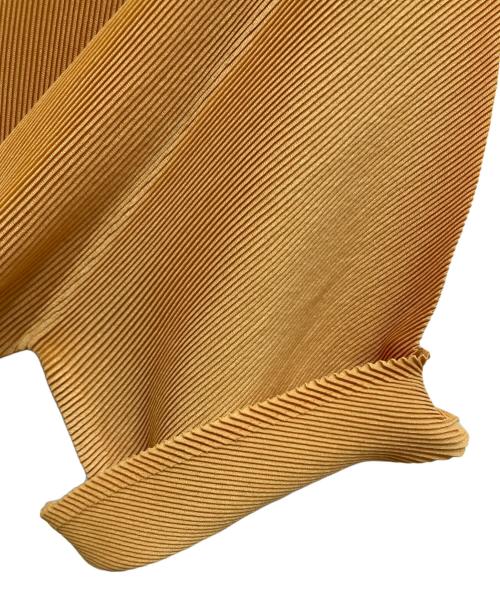 PLEATS PLEASE（プリーツプリーズ）PLEATS PLEASE (プリーツプリーズ) プリーツブラウス イエロー サイズ:3の古着・服飾アイテム