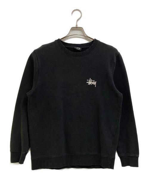 stussy（ステューシー）stussy (ステューシー) バックロゴスウェット ブラック サイズ:SIZE Sの古着・服飾アイテム